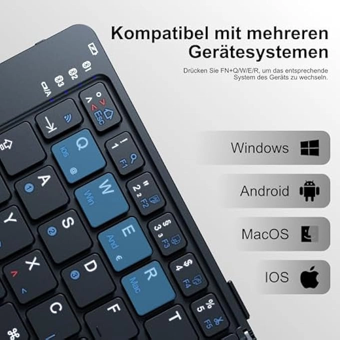 TRI-FOLD BLUETOOTH KEYBOARD - Wireless