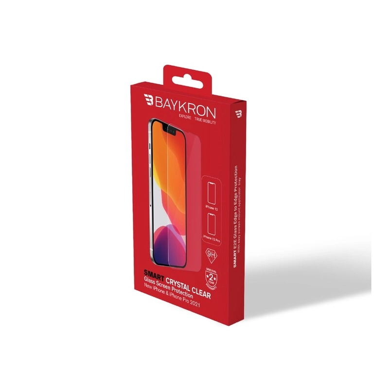 Clear Tempered Glass Screen Protector for iPhone 13/13 Pro