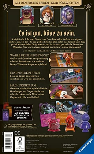 Disney Villainous: Bigger and Most Common, 5th Villainous Expansion (German)