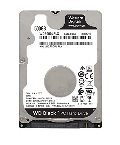 (Refurbished) 2.5" 7200rpm 32MB SATA 6Gb/s (WD5000LPLX-cr) - 500GB