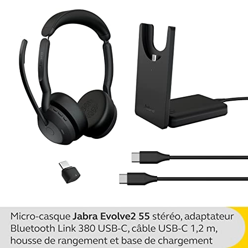Evolve2 55 Wireless Headset