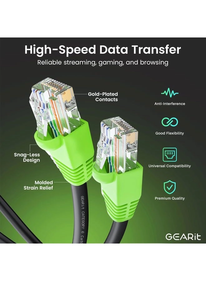 RJ45 Cat-6 Ethernet Patch Cable - 30.4 Meters