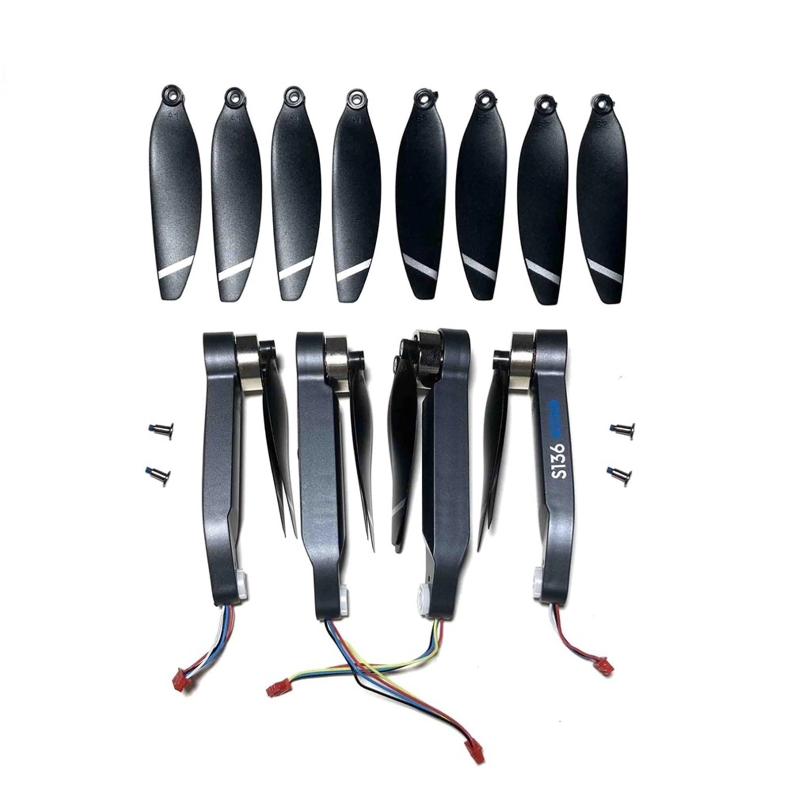 S136 - 3.7V 2000mAh 4pcs arm kit