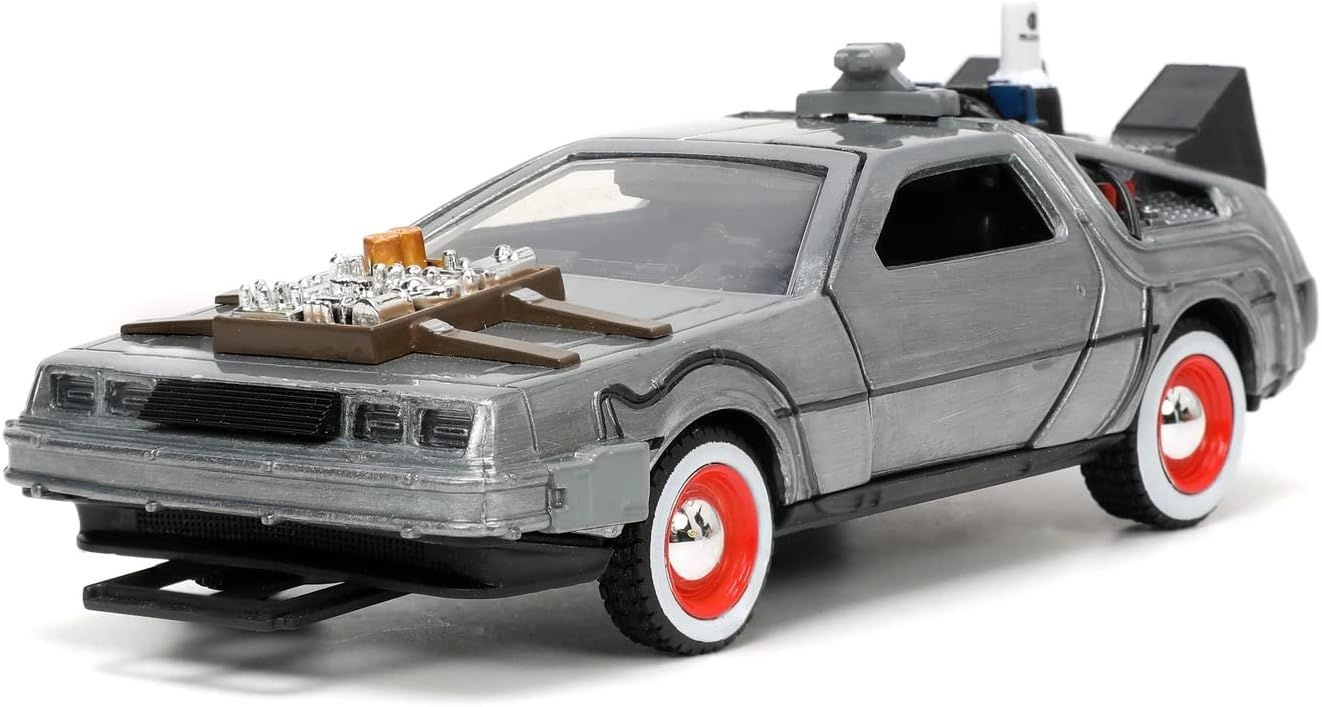 Jada Toys WB (Warner Bros.) Time Machine Back to the Future 3 - 1:32 6pcs