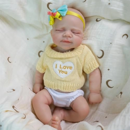 Pascale Reborn Baby Doll - 12 inch Silicone Ages 3+