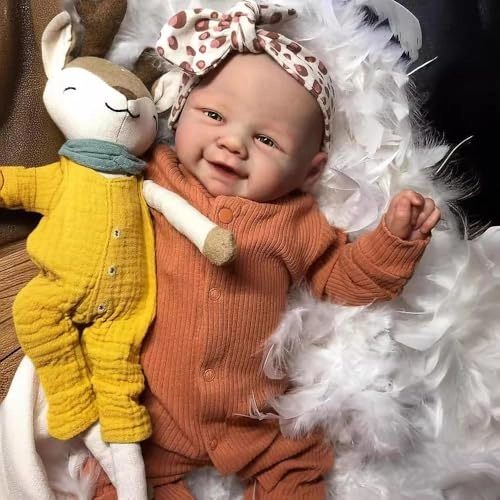 Vivienne Reborn Baby Doll - 19 inch Full body vinyl Ages 3+