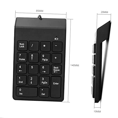 Wired Numeric Keypad - 18-key USB Portable