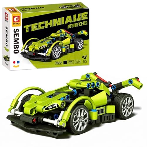 Technic Motorcycle and Car Model Kit - 1 pcs for ages 14+