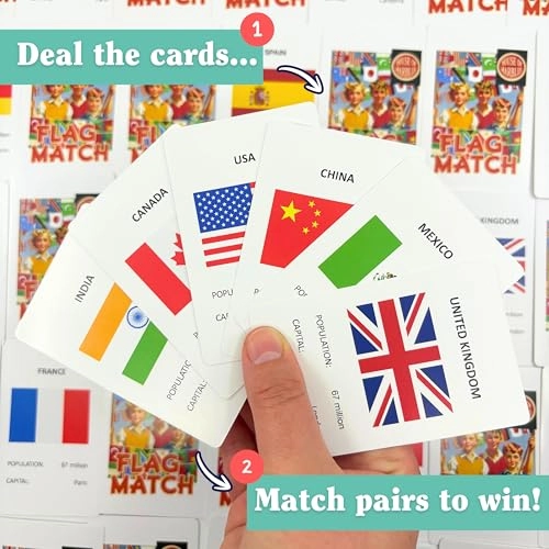 Flag Match - Card Game