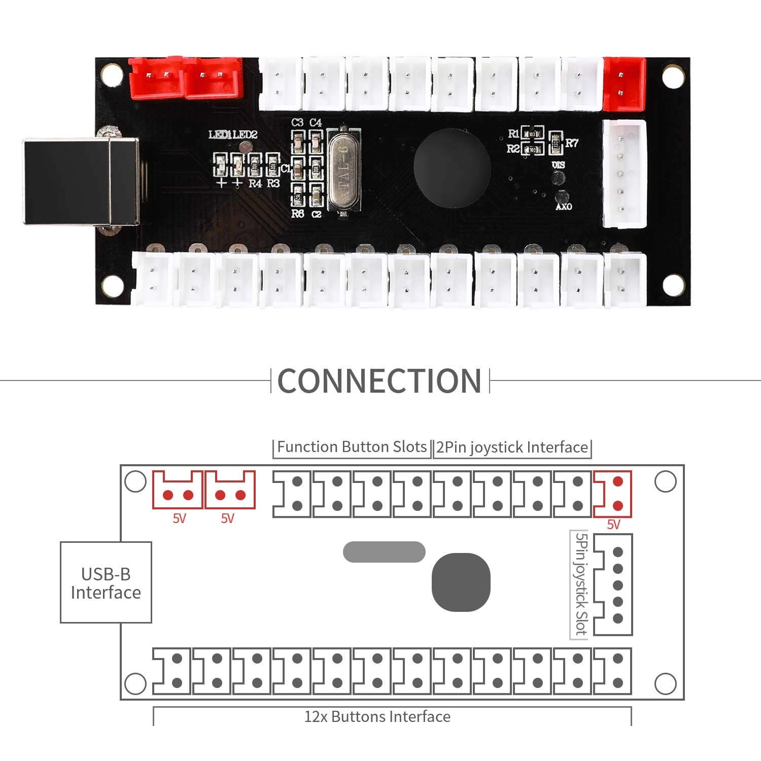 Zero delay USB Encoder - USB PC MAME Windows Raspberry Pi