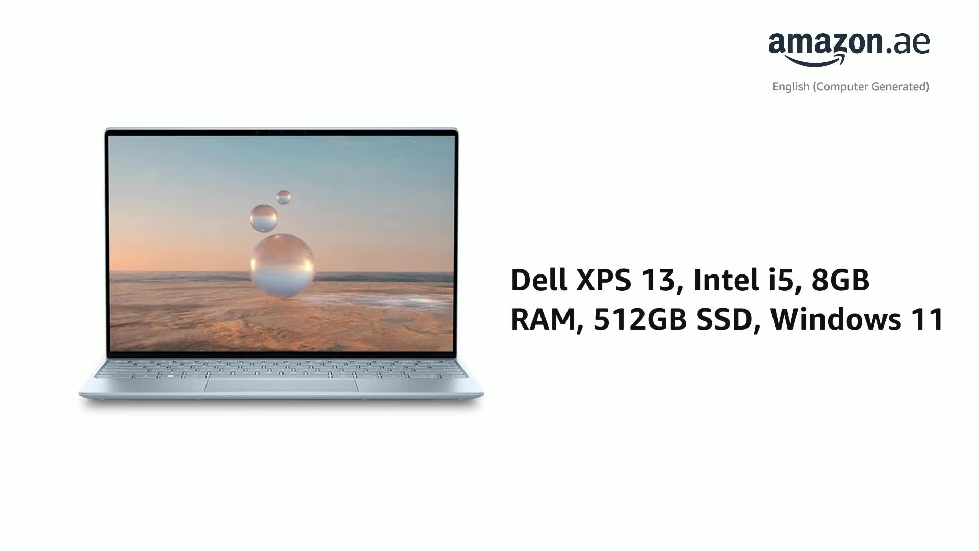 XPS 9315 - 13.4'' i5-1230U 8GB DDR4 512GB SSD