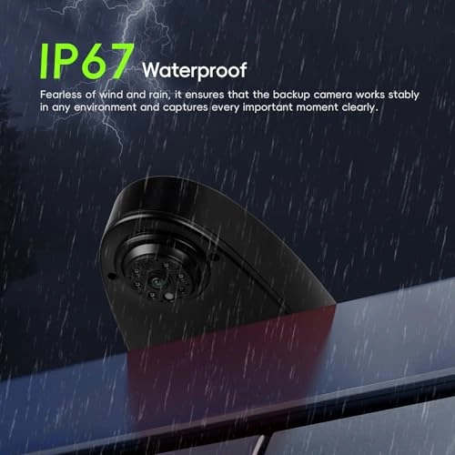 Brake Light Reversing Camera - Night Vision AV 1280*720P