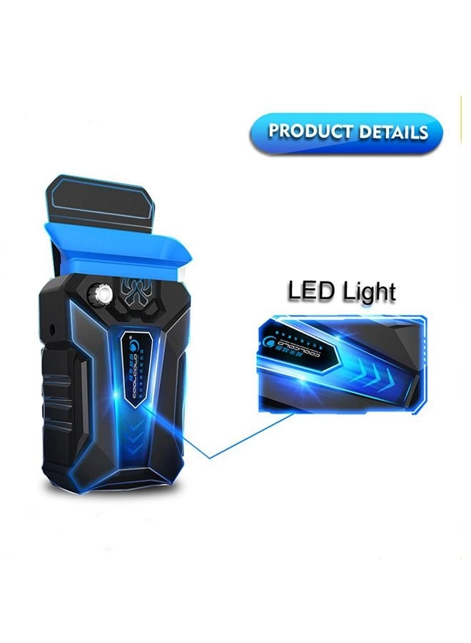 Cooling Fan Radiator - Black/Blue Slim and light weight