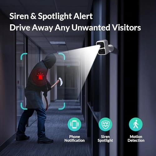 Wireless Security Camera 2K