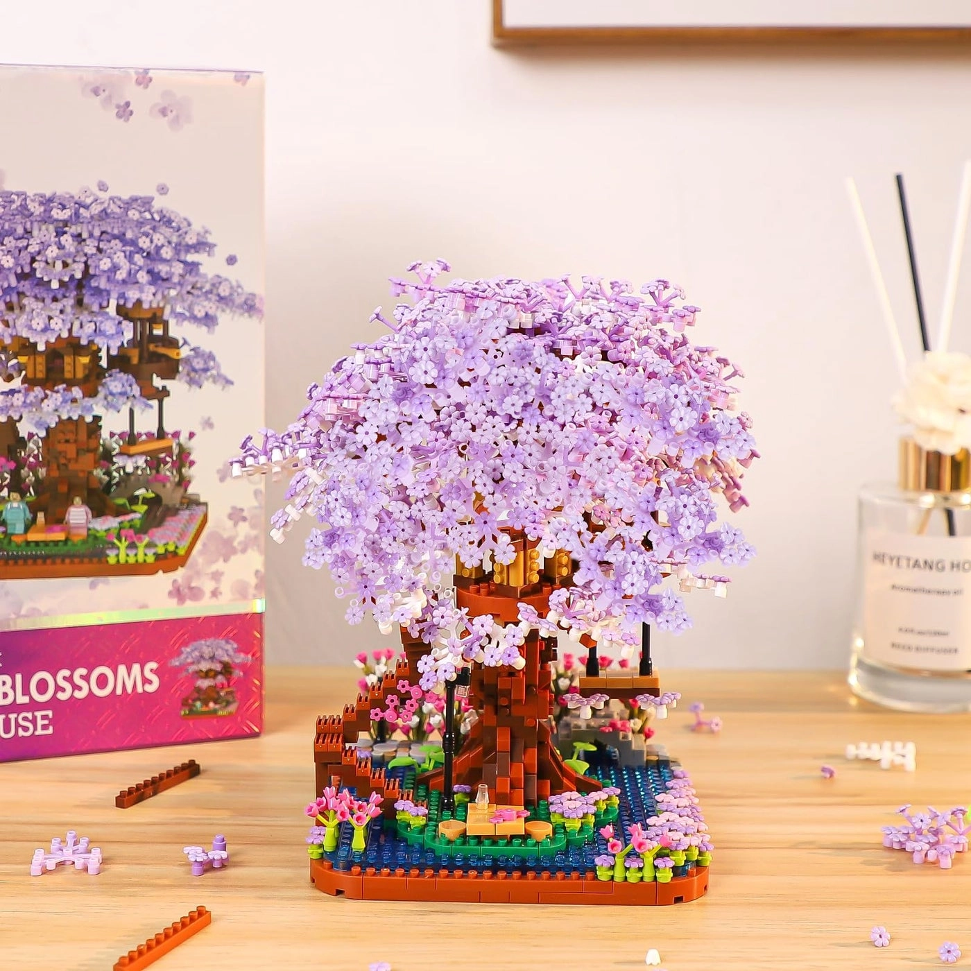 Cherry Blossom Bonsai Tree - Mini Micro 2200PCS