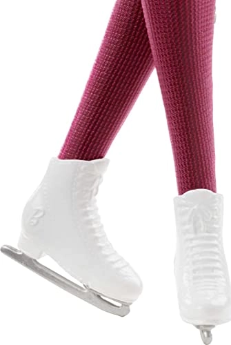 Barbie Careers Fashion Doll - Brunette Ice Skater Ages 3+