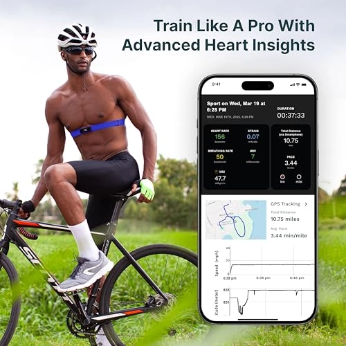 X2 - 24/7 Continuous Heart Monitoring Bluetooth 5.0 Waterproof