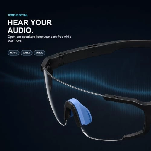 AI Smart Glasses - Bluetooth Open-Ear IP65