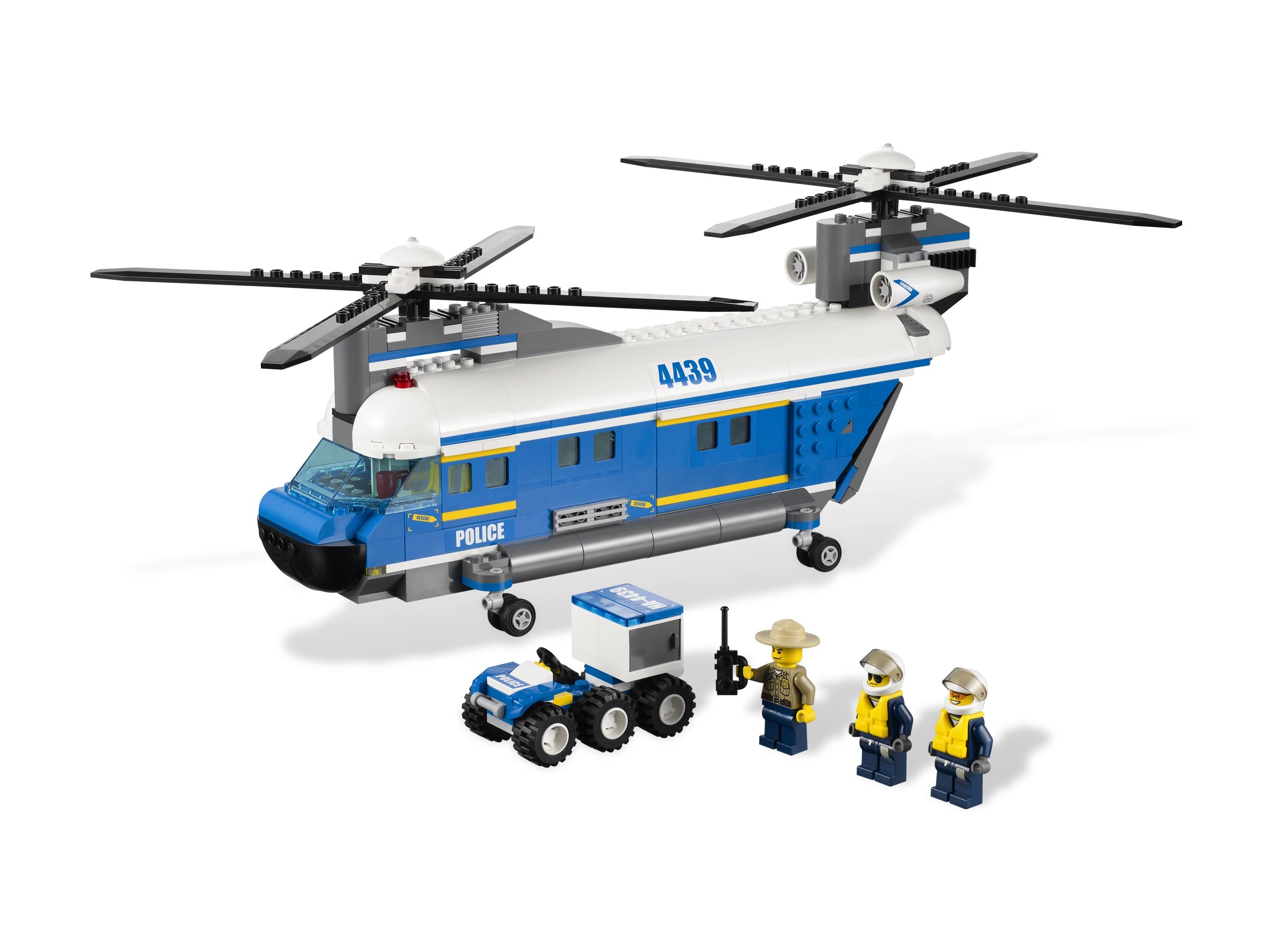 LEGO City Police Heavy-Lift Helicopter - Police 393 pcs Forest Transportation