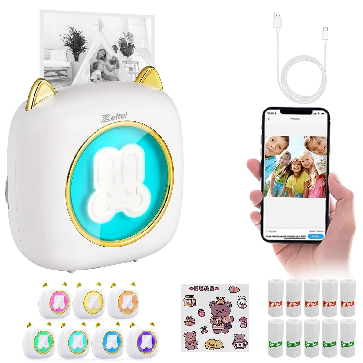 Hangzhou CloudHabitat Manufacturing Co., Ltd. Mini Bluetooth Thermal Printer - Thermal 57mm