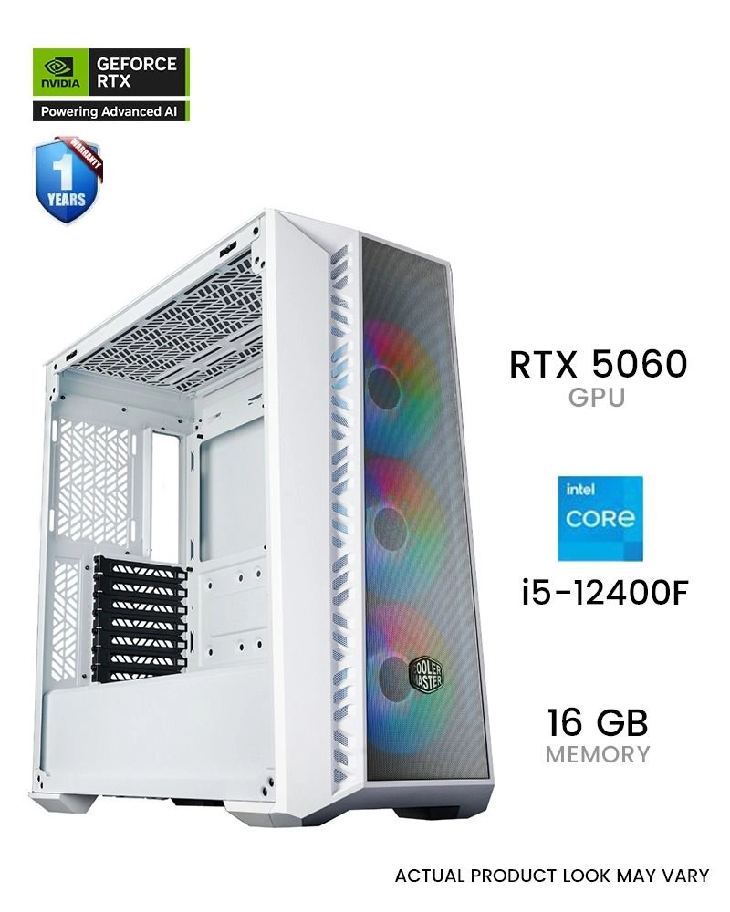 Ion White - i5-12400F 16GB 500GB