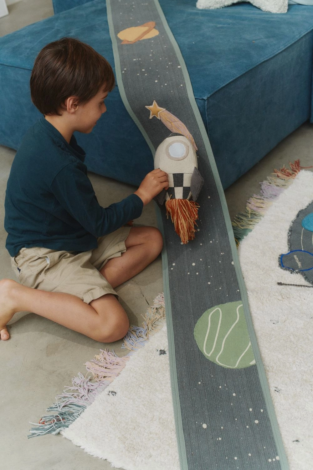 Ride & Roll Interactive Playmat - Milky Way Suitable for 3 years & above