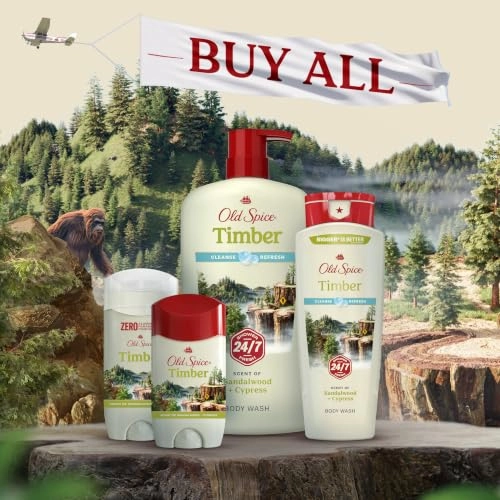 Antiperspirant Deodorant - Timber With Sandalwood 120 gram
