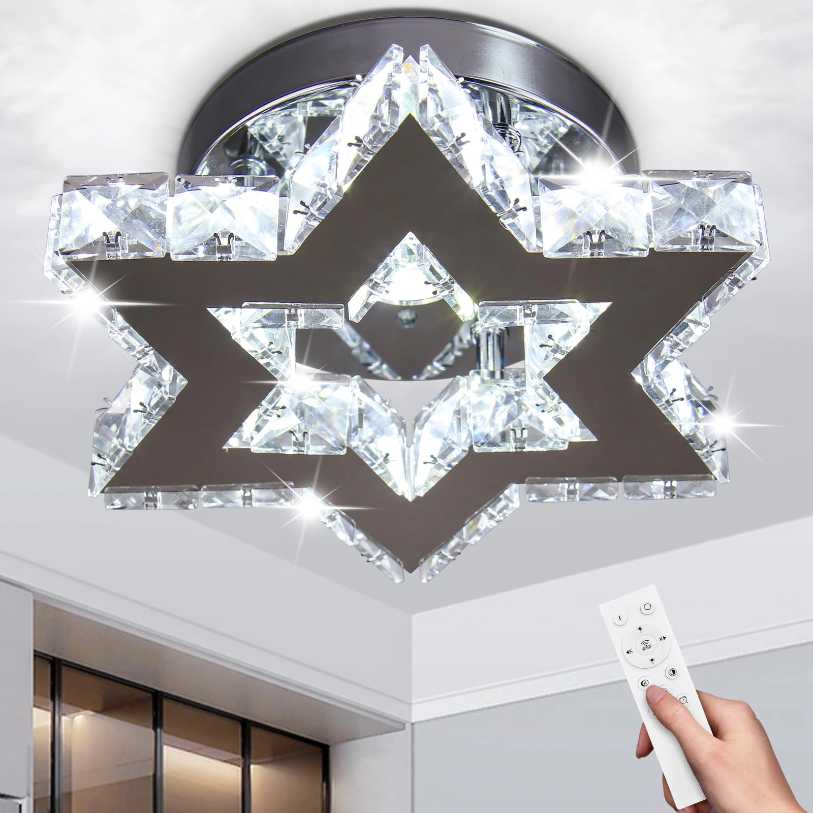 Jiazhong Lighting LED Chandelier - 2700K-6000K Dimmable
