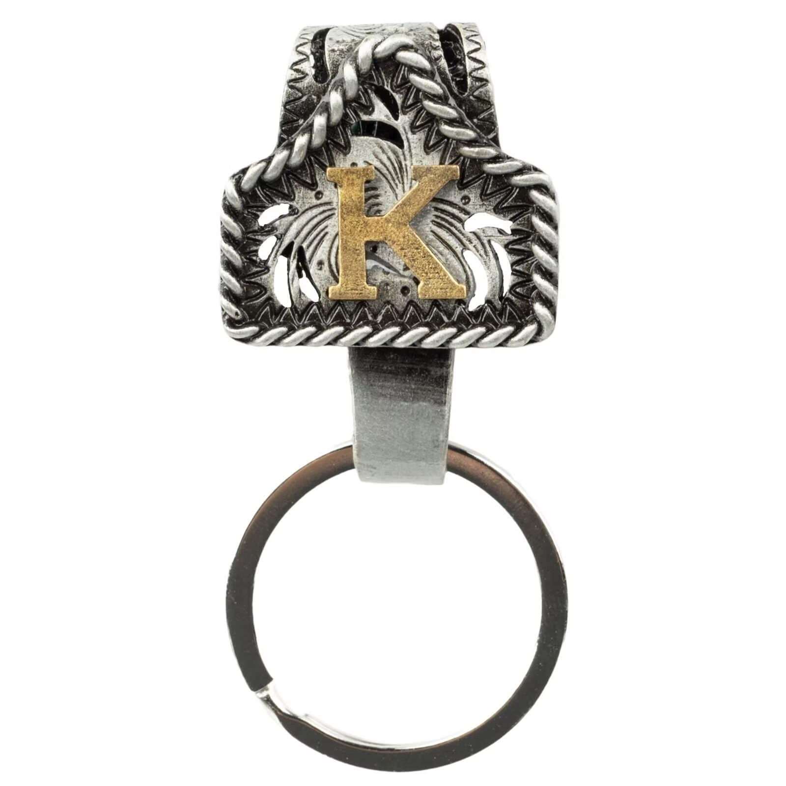 xzyly Letter Keychain - Western