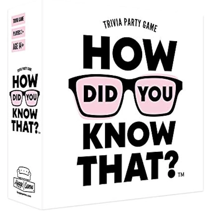 How did You Know That? - Trivia Party Game White