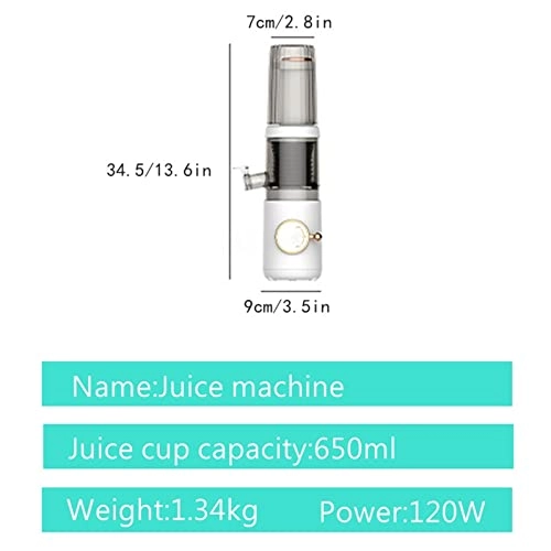 Juicer - Pink Stainless Steel Rechargeable