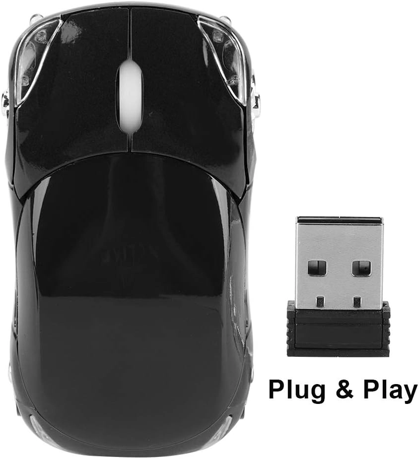 e Sport Car Shaped Wireless Mouse - 2.4G Wireless