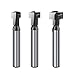 T Slot Router Bit - 5/16 3/8 1/2 Inch 1/4 Inch 3 Pcs