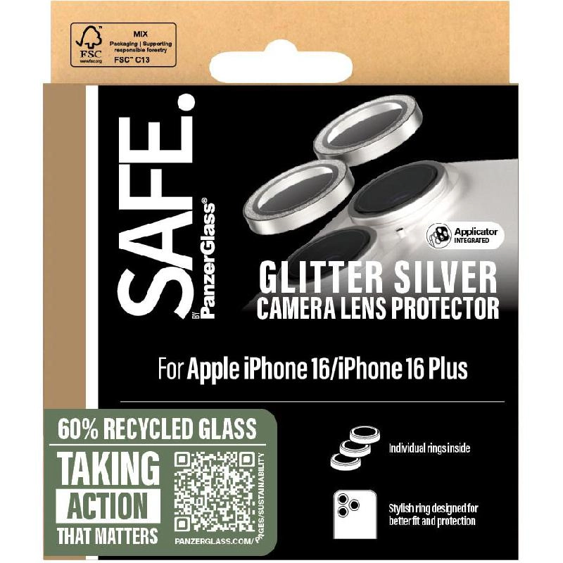 Clear Camera Lens Protector for iPhone 16 / iPhone 16 Plus