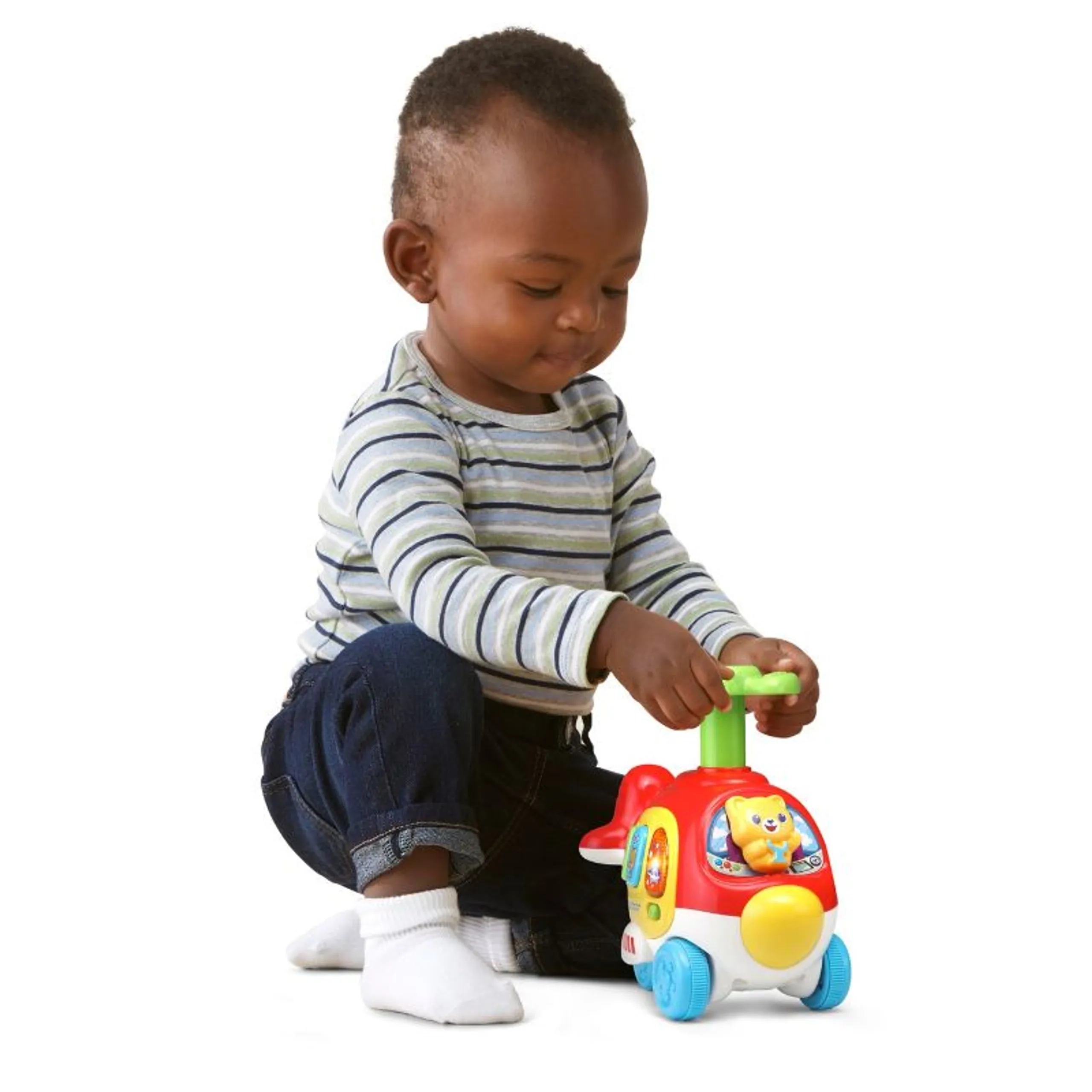 Push & Spin Helicopter - Suitable for 9 months to 3 years 3 sing-along songs