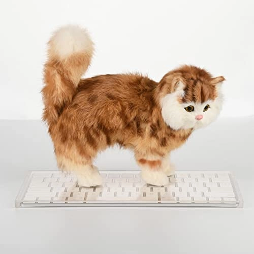 Computer Keyboard Dust Cover - Waterproof Transparent Acrylic Tilted