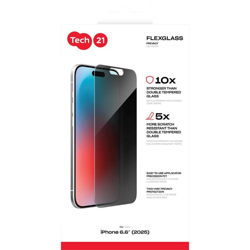 Privacy Tempered Glass Screen Protector for iPhone 16 Pro Max