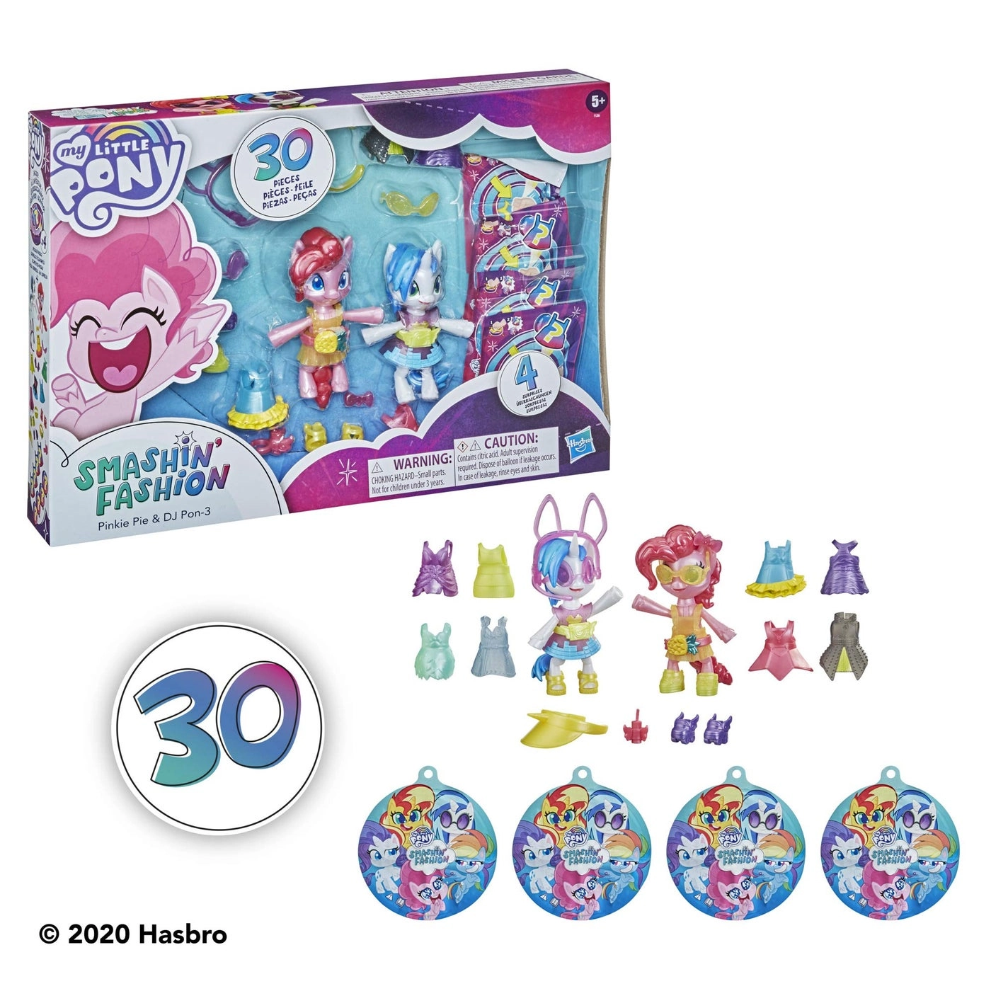 Smashin' Fashion Party - Pinkie Pie + DJ Pon-3 (F1286) 30 pcs