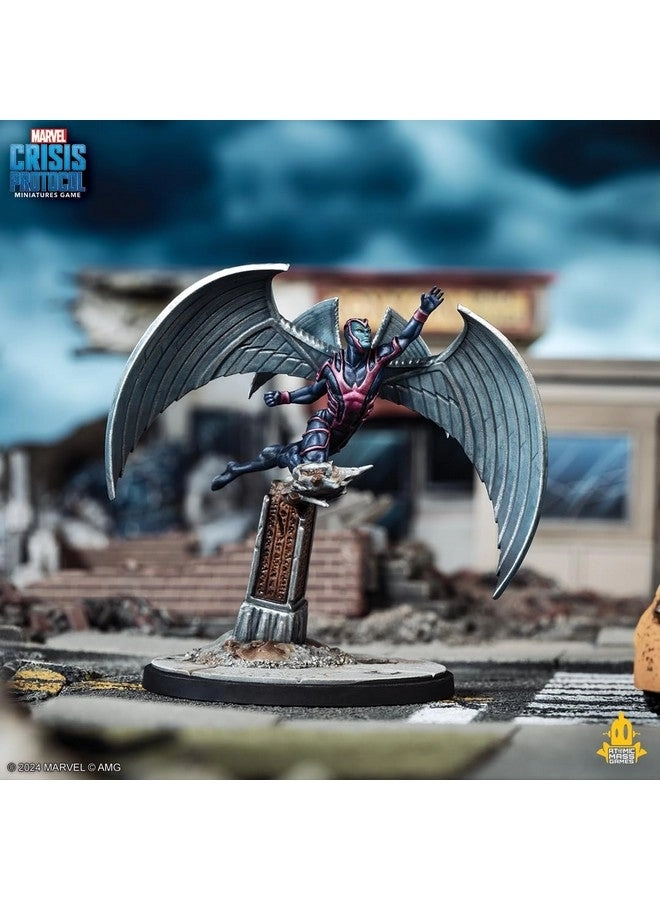 Marvel: Crisis Protocol Angel & Archangel Character Pack - X-Men Expansion Set - Tabletop Superhero Game