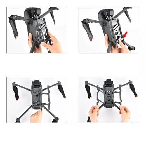 Landing Gear - 2 IN 1 Set FPV Front Arm Stand Leg