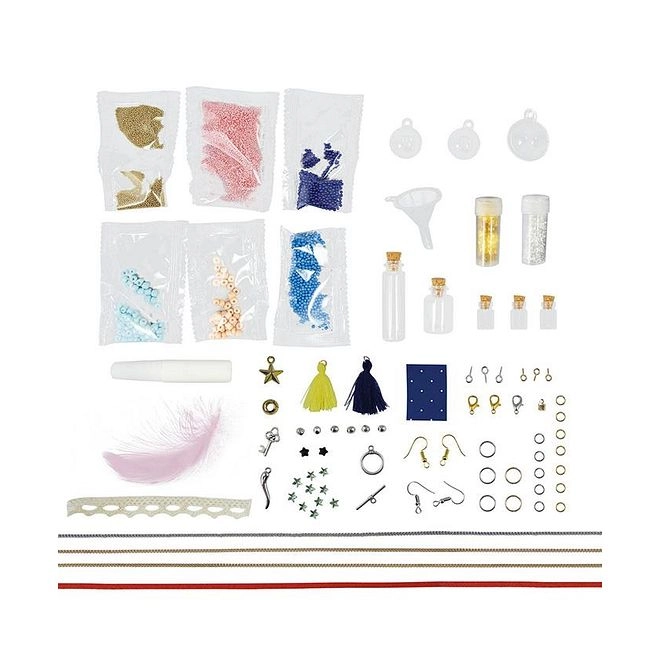 Jewellery Vials Kit - Makes 3 necklaces 2 pairs of earrings