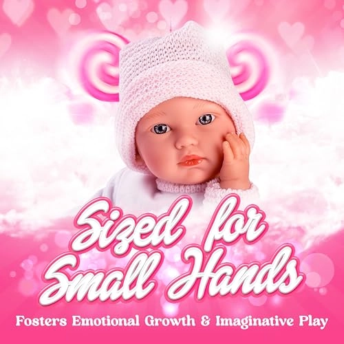 Cuquita Baby Doll - 30 cm Vinyl Blue Eyes Ages 3+