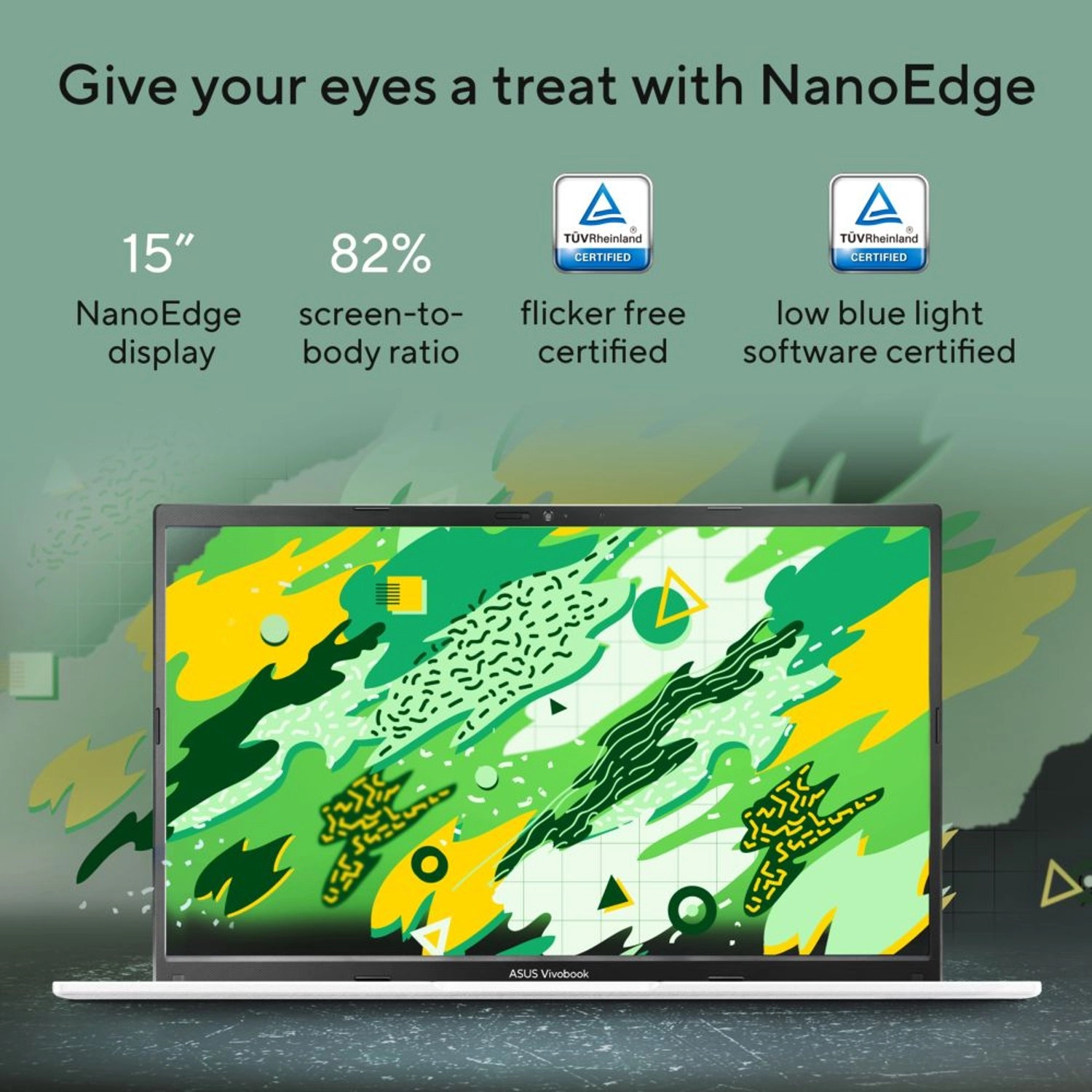 Vivobook 15 M1502YA-NJ116W - 15.6'' Ryzen 7 7730U 16GB DDR4 512GB SSD