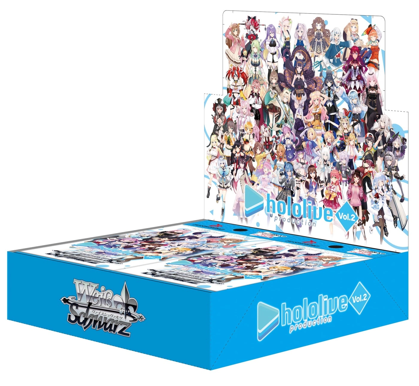 Weiss Schwarz Booster Pack Hololive Production Vol.2 - 16 packs 9 cards