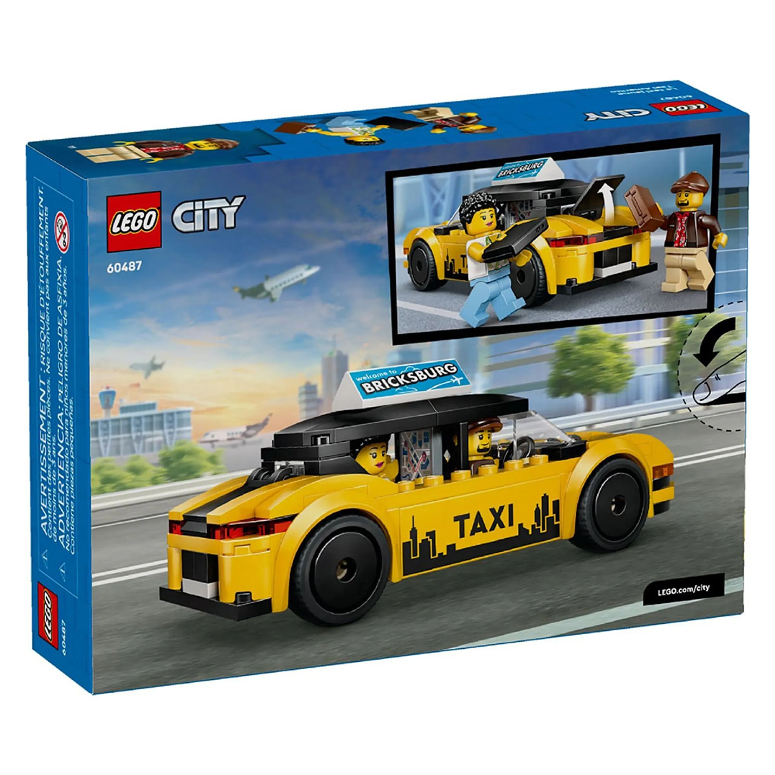 LEGO City Yellow Taxi (60487)
