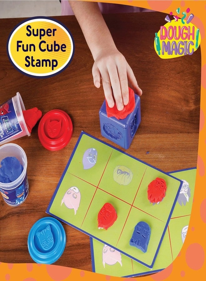 Pj Masks Roll N Match Cube Activity Set - 3+ years 2 pcs