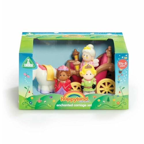 Carriage + Unicorn + Fairy Godmother + Prince + Princess - 12 months - 3 years 5 pieces