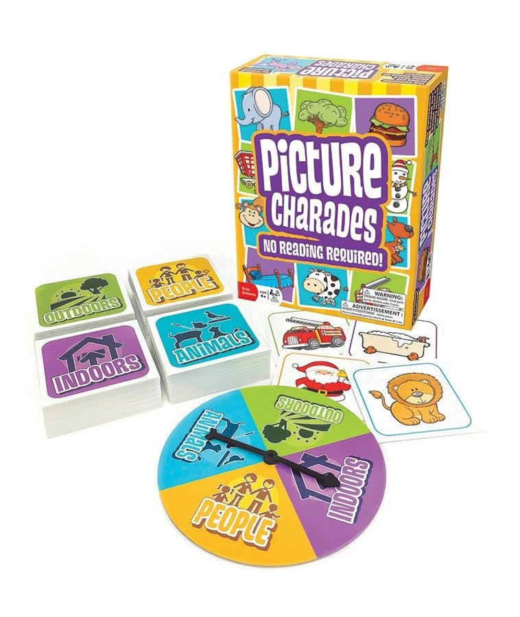 Picture Charades - 192 Cards English Ages 4+