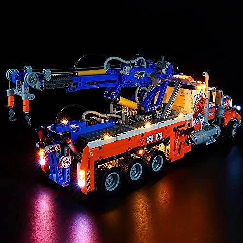 LED Light Kit for LEGO Heavy Duty Tow Truck 42128