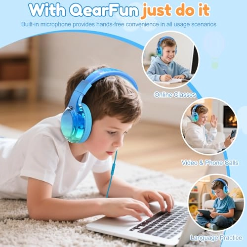 USB C Kids Headphones - Wired Headphone